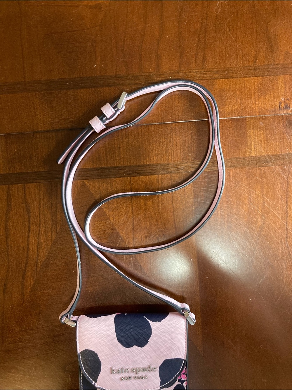 Kate Spade New York Cameron Grand Flora North South Flap Phone Crossbody Bag - Picture 10 of 12